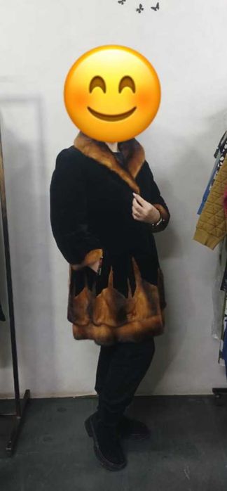 Шуба норковая стриженная