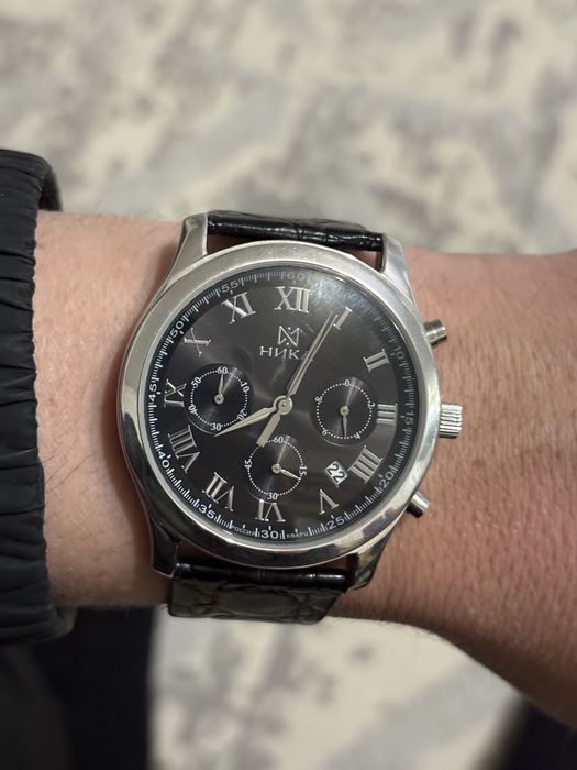 Серебрянный часы Ника проба 925