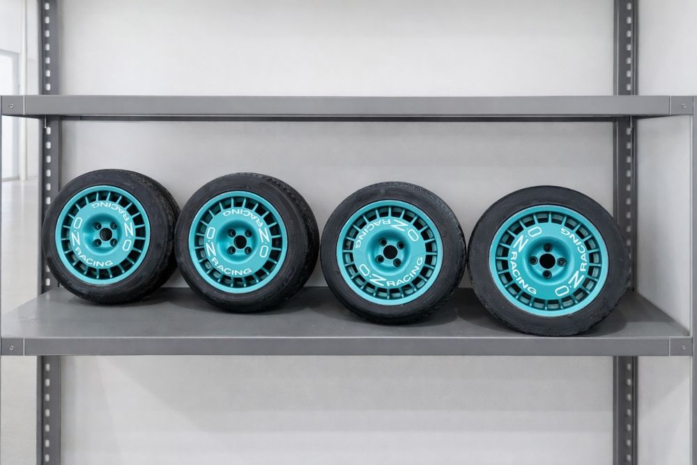 Продам диски с шинами oz racing 15" 4x100