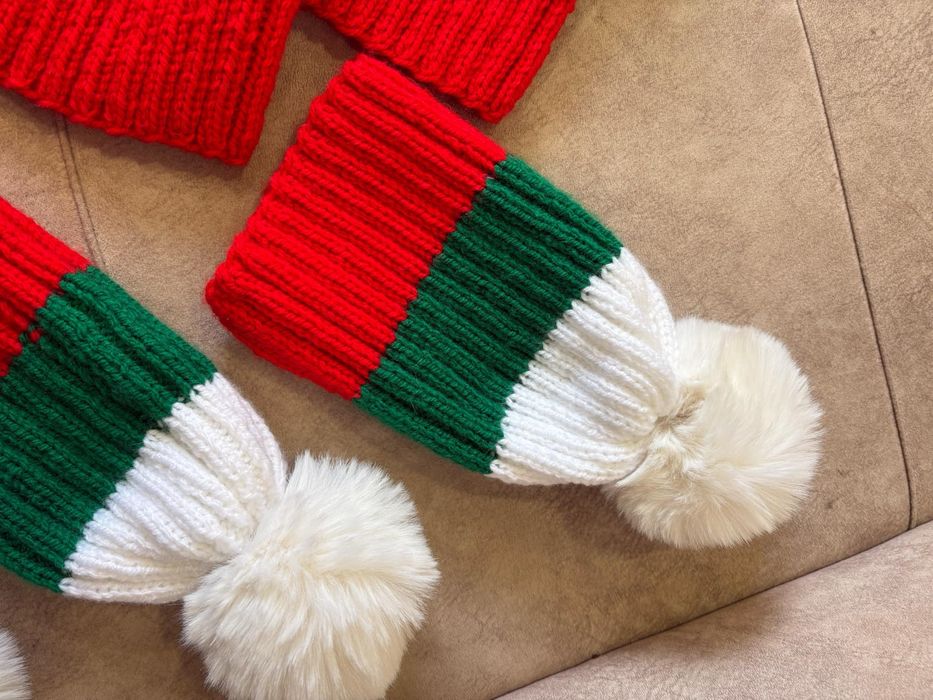 Шапки ръчно плетени