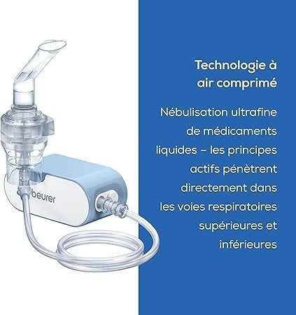 Безшумен и преносим инхалатор Beurer IH 60