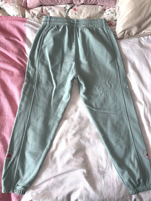 Adidas Stella McCartney Pantaloni Unisex Culoarea Mint