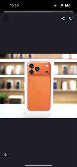 Iphone 17 pro max 256gb