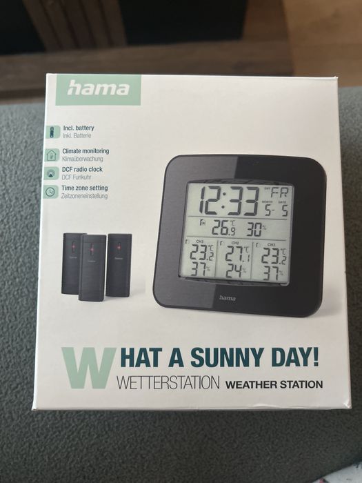 Термометър и влагометър