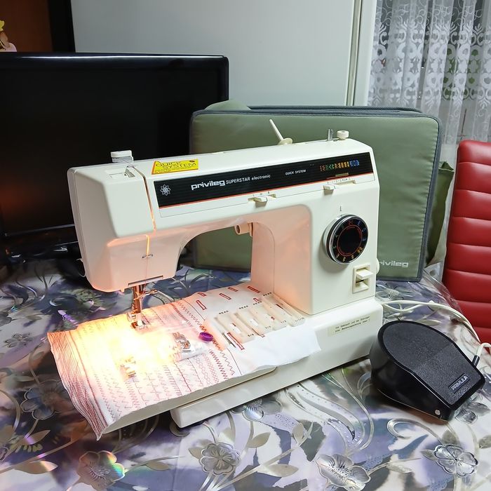 Masina de cusut PRIVILEG  SUPERSTAR electronic cu butoniera automata si multiple operatii