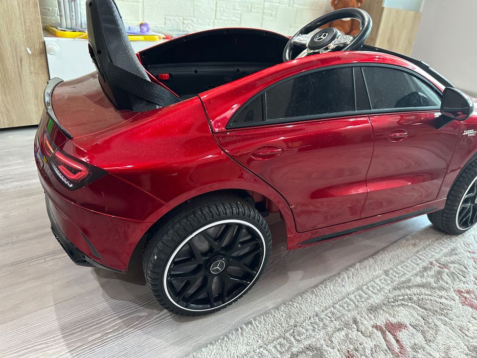 Детска акумулаторна кола CLA 45S 4x4 (12V) – КАТО НОВА + Дистанционно