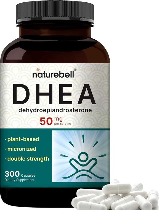 ДГЕА/ ДХЕА NatureBell DHEA 50mg for Men & Women 300 капсул Америка