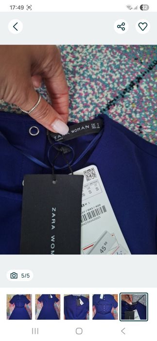 Rochie Zara,noua,cu eticheta,S