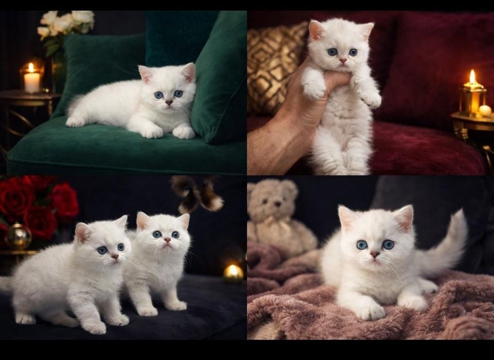 Котик и кошечка британские