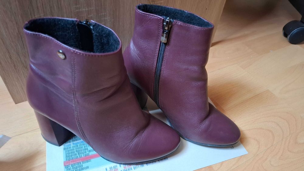 Botine piele naturala Lasocki