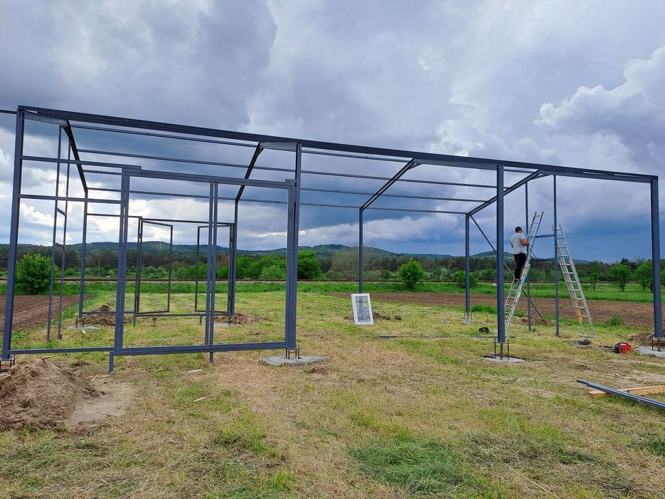 Vand hale structuri metalice noi