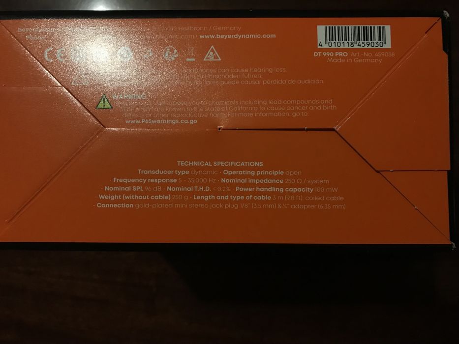 Beyerdynamic DT 990 Pro (250ом)