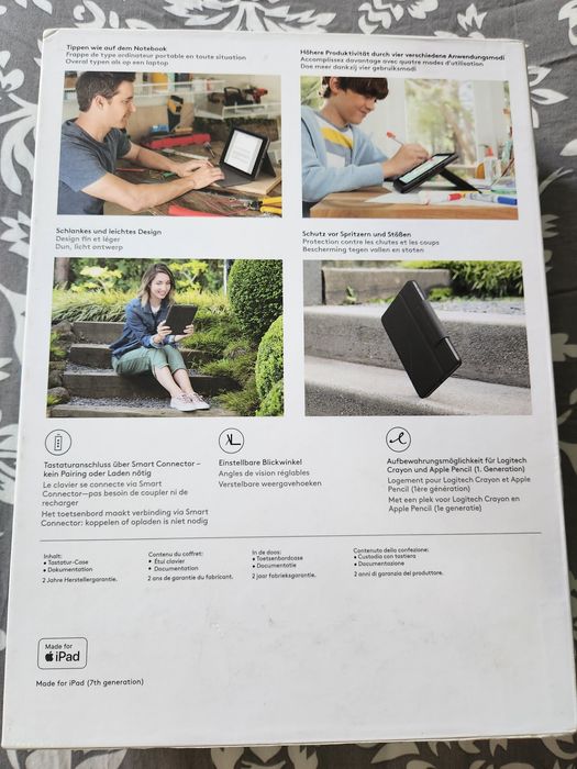 Клавиатура за iPad 7,8,9/10.2 инча