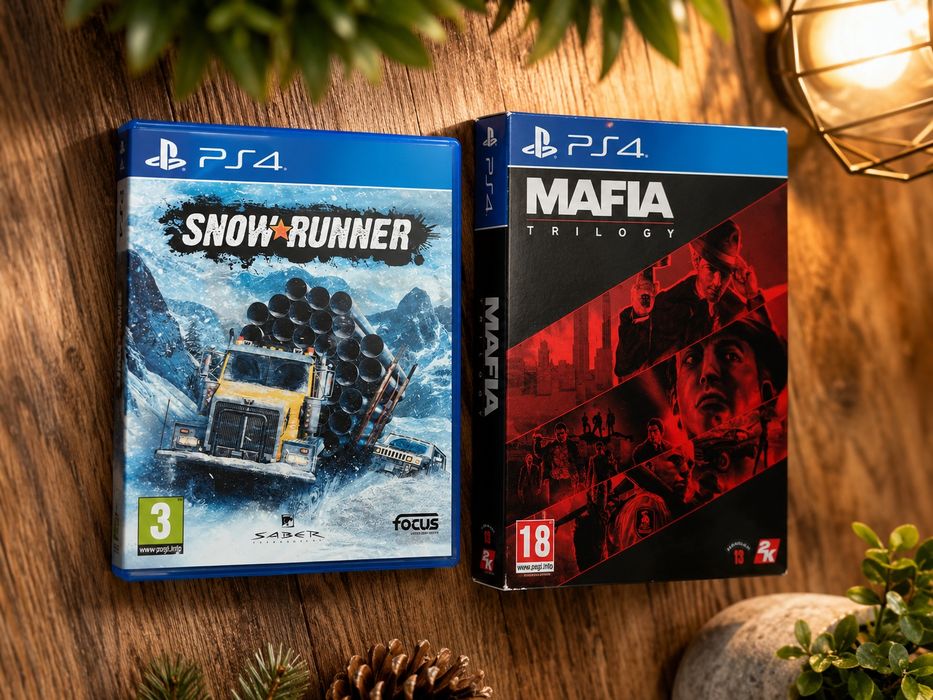 Игри за PlayStation 4 snow runner mafia trilogy