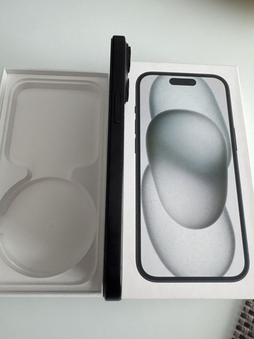 Iphone 15 black, 128gb