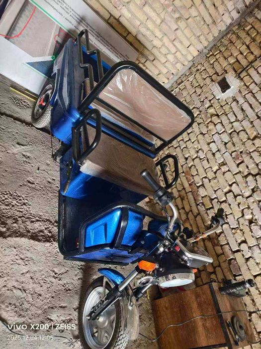 Muraveylar. Elektro mototsikl. Tritzikl Мотоцикл