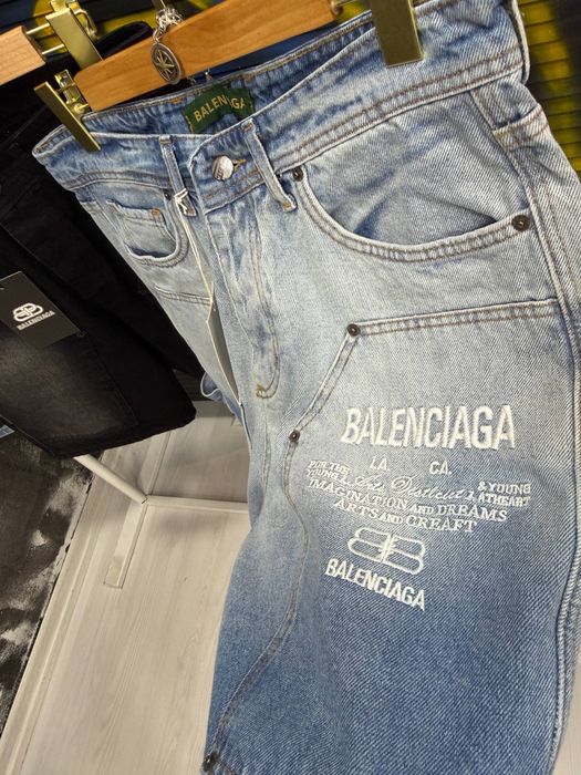 Bermude de blugi Balenciaga calitate TOP