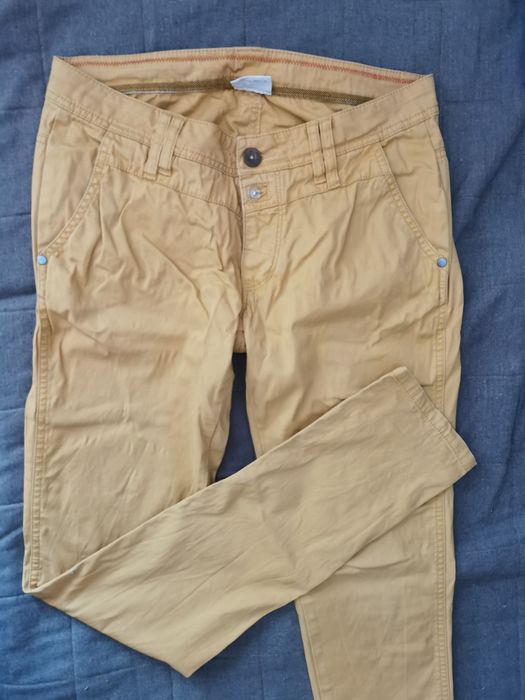 Pantaloni bărbați Street One galben muștar S, 32, casual