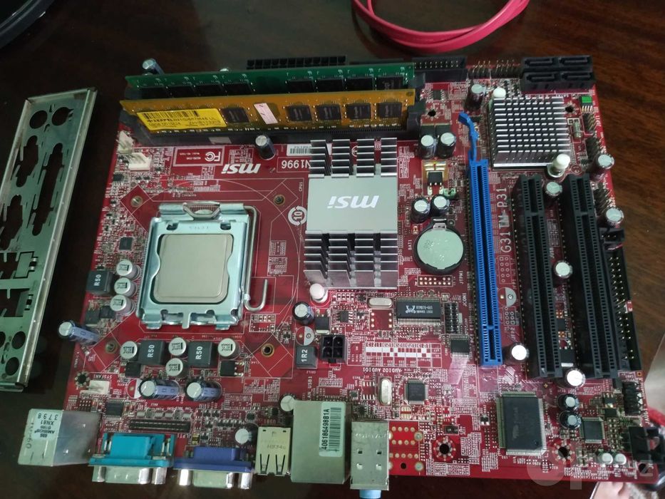 Рабочий комплект LGA_775 недорого (жуда арзон)