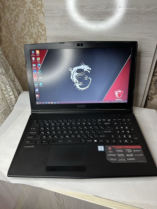 Продается игровой ноутбук MSi  Gaming Laptop GL65QD Core i7 16/128/700