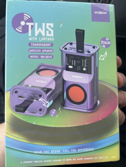 Беспроводная колонка, спикер Moxom