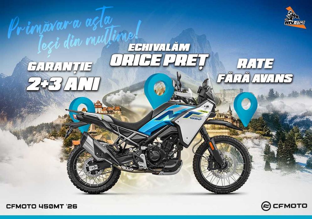 Motocicleta CFMOTO 450MT '26