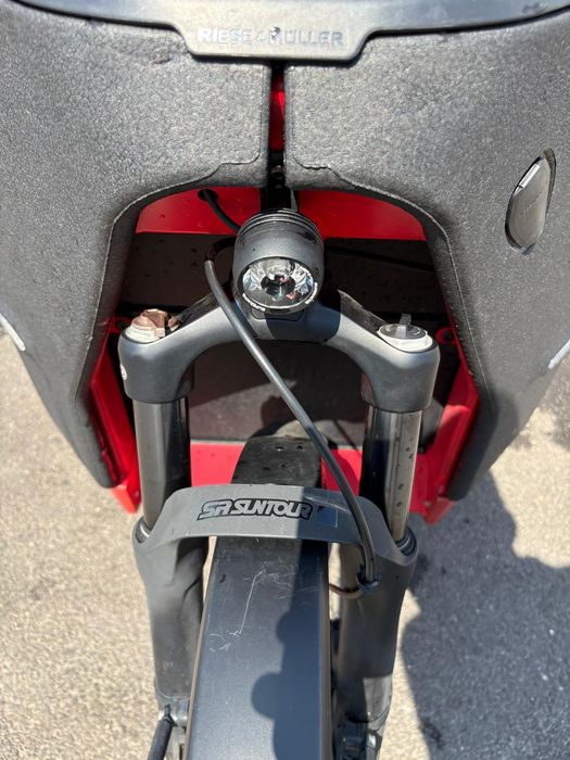 Cargo Bike Extra Long Bicicleta Electrica Riese & Muller Bosch