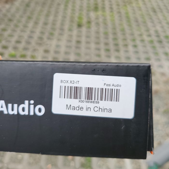 Preamplificator Phono MM, Fosi Audio, BOX X2