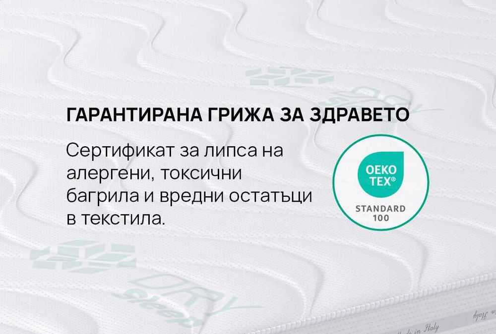 IKEA MANDAL 160x200 + матрак iSleep Duosense – отлично състояние