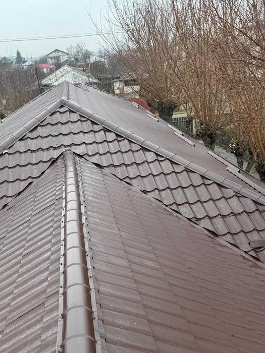 Montaj acoperiș, Reparații, Țiglă ceramică, Dulgherie, Jgheaburi