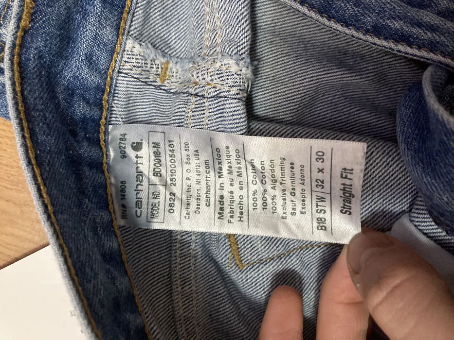 Blugi Carhartt Albastrii Noi 32x30