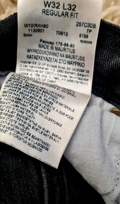 Дънки WRANGLER Original 32/30