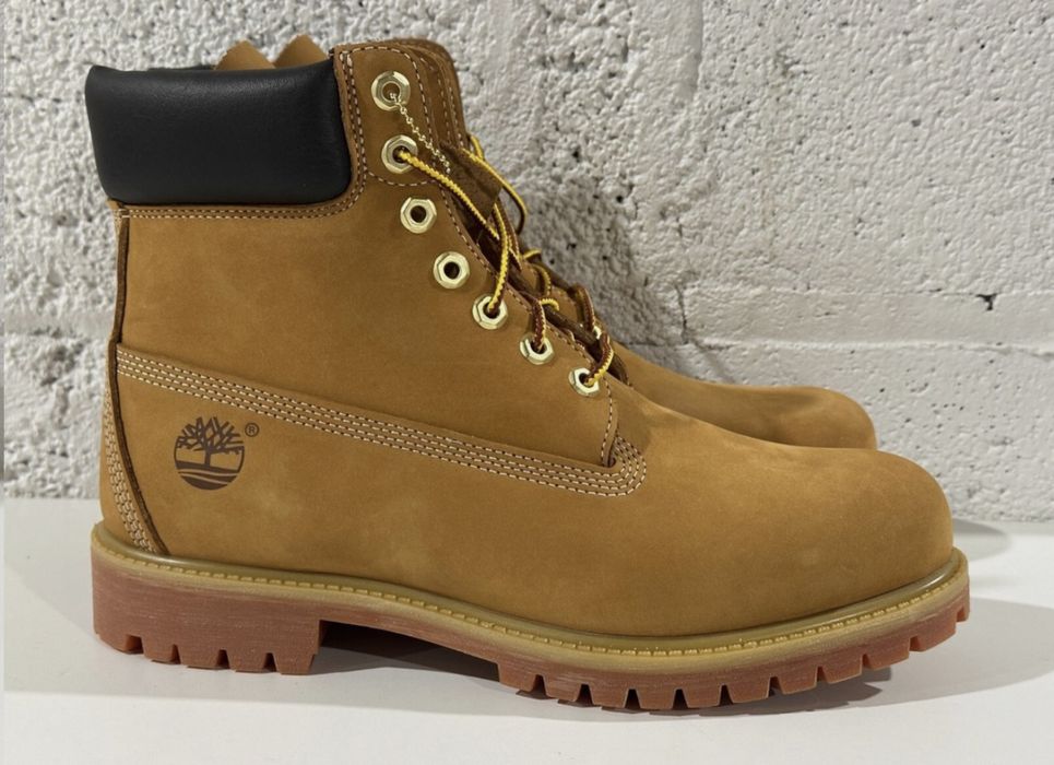 Timberland 6 Inch Boot Wheat Nubuck Premium