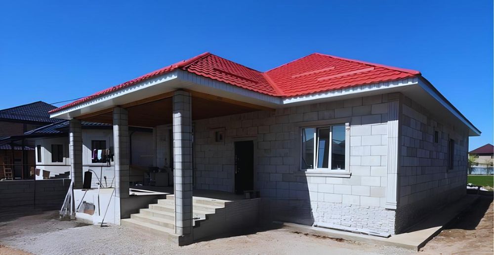 Кровля крыш , карнизы , Водостек, фронтон