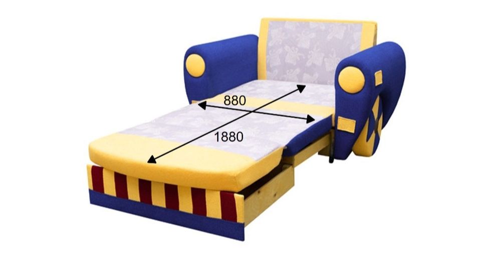 Детский раскладной диван "Бумер"