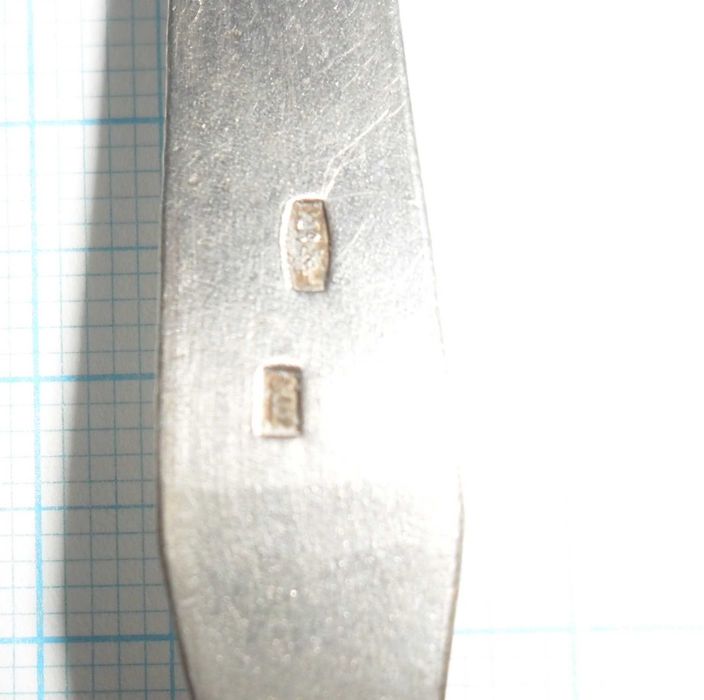 Ложечки серебряные, 875 проба, СССР.