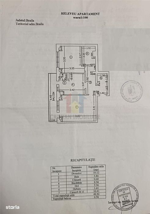 Mobilat si Utilat! Ap 2 camere, Etaj 3, zona Vidin — fotografia 1