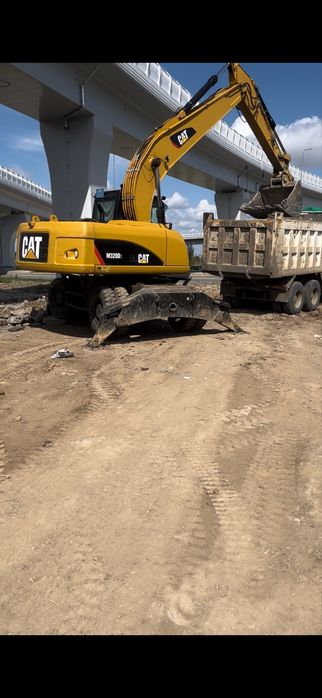 Экскаватор, котлован, снос, гидромолот