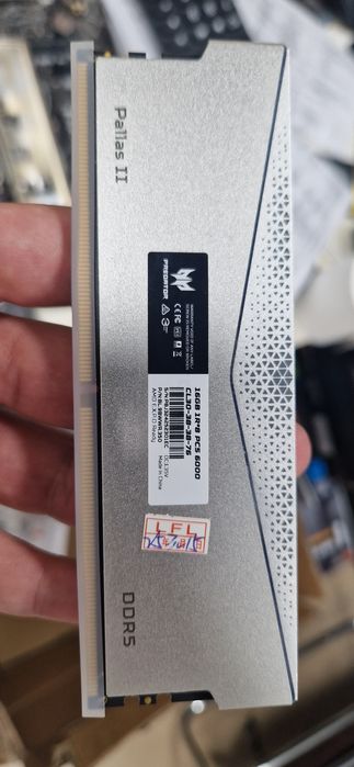 Продам Predator Viper Озу DDR5 2×16GB 6 000мгц