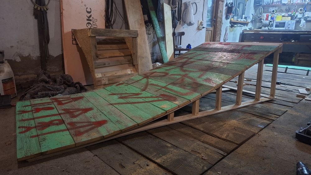 Трамплин для дерта мтб бмх