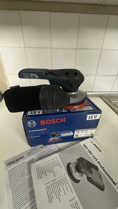 Slefuitor orbital Bosch GEX  18v 125
