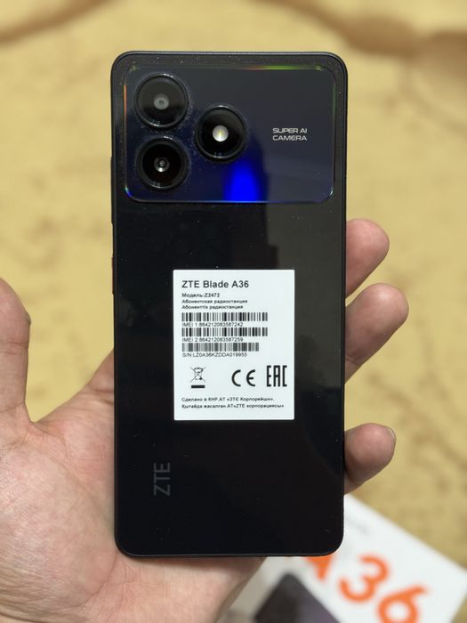 Телефон ZTE Blade A36