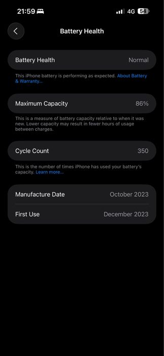 Anunț vânzare iPhone 15 Pro Max – 256GB