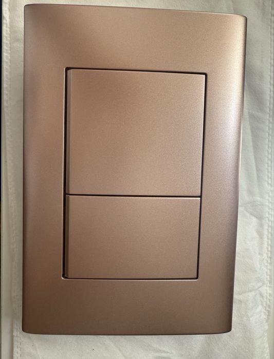 Бутон активатор за тоалетна, розово злато