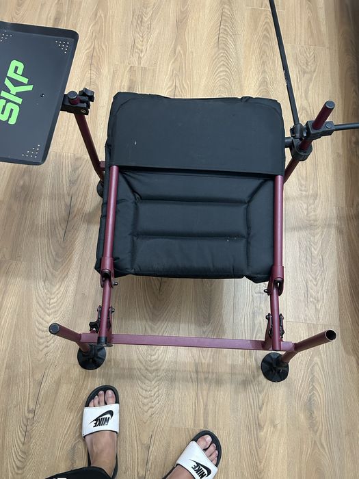 Scaun pescuit Delphin ATOMA complet echipat – accesorii incluse