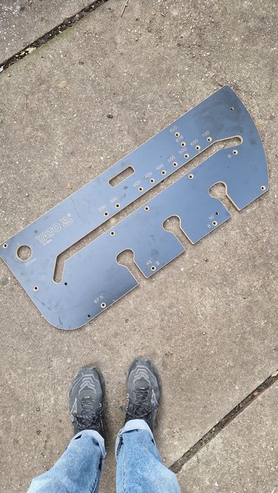 Şablon decupare îmbinare blat bucatarie