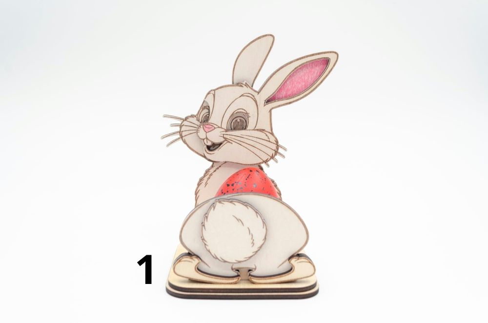 Детски комплект за сглобяване - Поставка за великденски яйца