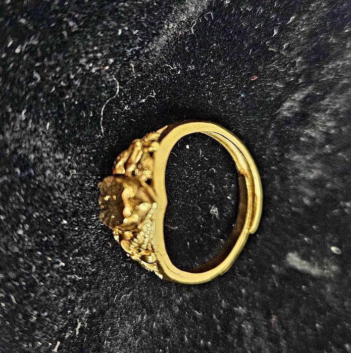 Пръстен позлатен