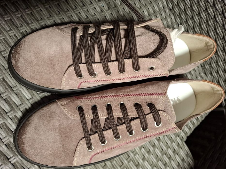 Hogan - papuci barbati piele intoarsa