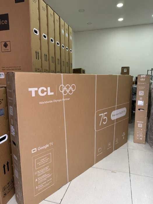 Телевизор  TCL 75  4К Smart TV Гарантия есть + Доставка бесплатно
